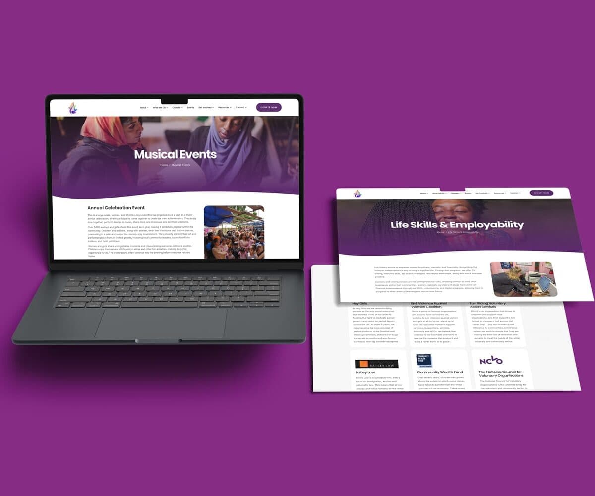 Hull Sisters website project